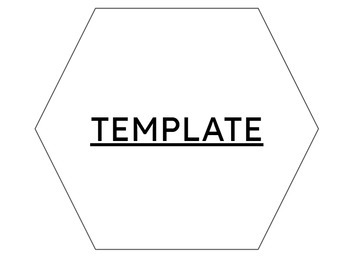 Free printable hexagon templates - Printable Hexagon Templates 7 