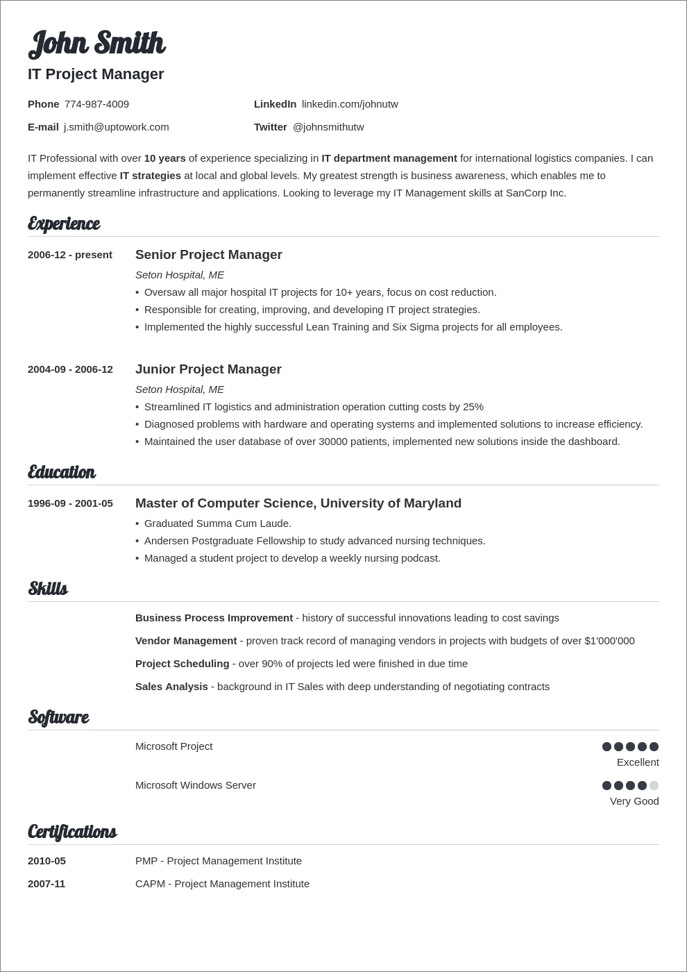 10 High School Resume Templates (+What to Include)