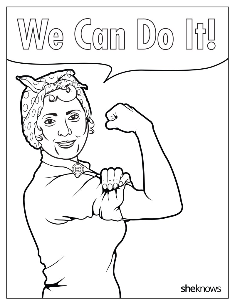 The Hillary Clinton Coloring Book That Will Soothe Your Trump Anxiety
