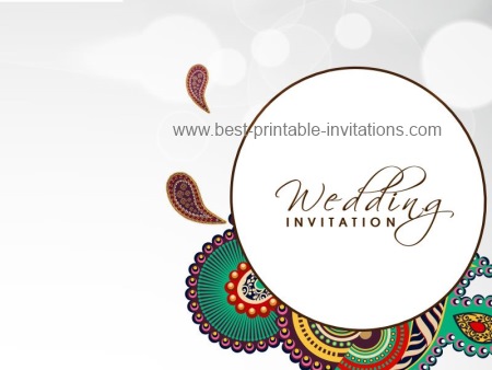 Indian Wedding Invitations