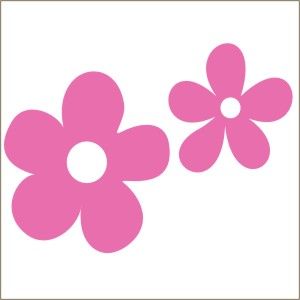 Flower Power Stencil - 6 Free PDF Printables | Printablee