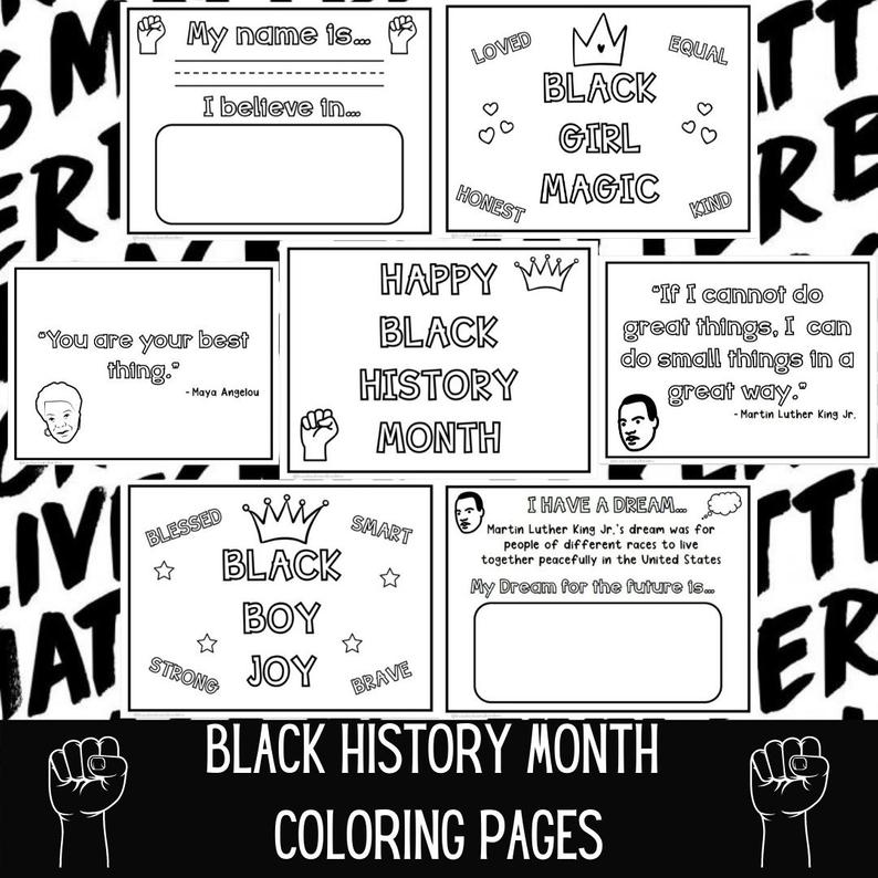 Black History Month Quote Vector in EPS, Illustrator, JPG, PSD ...