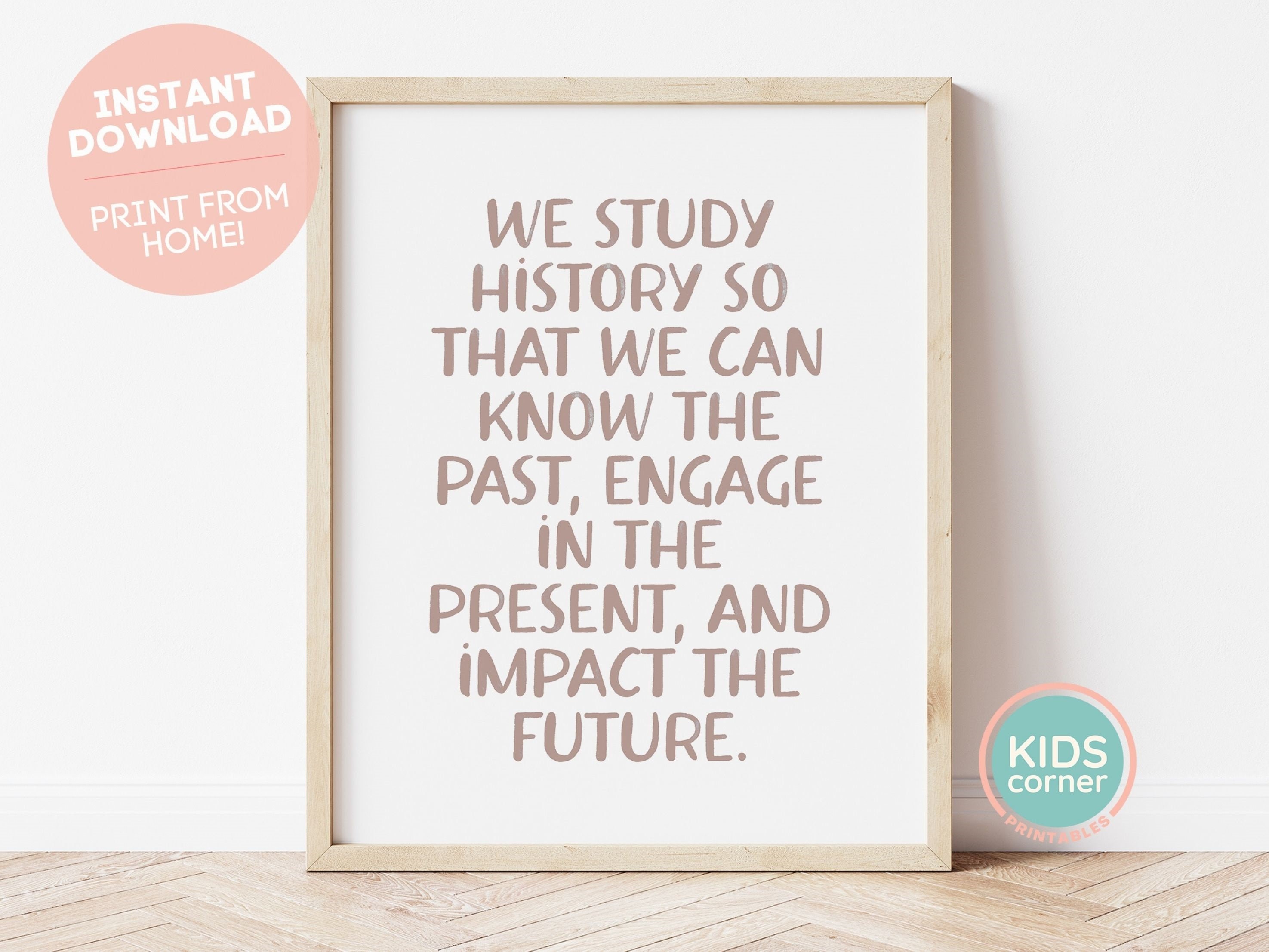 Amazon.com: Fiupan Historical Figures Inspirational Wall Print ...