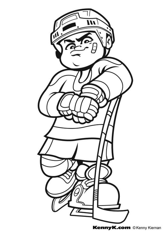 printable hockey images