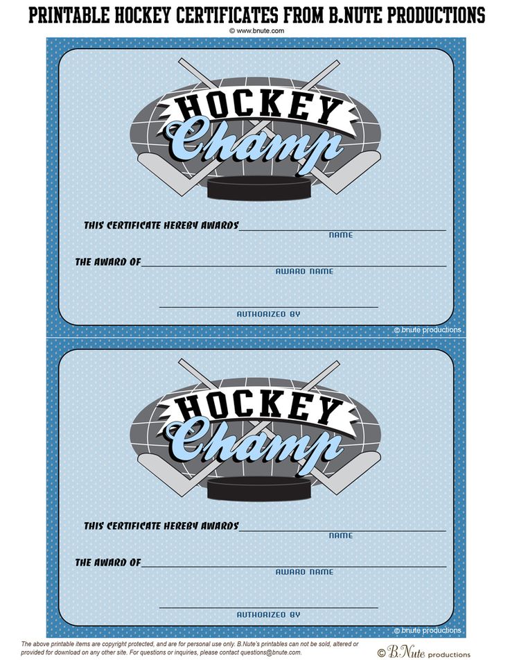 printable hockey tags