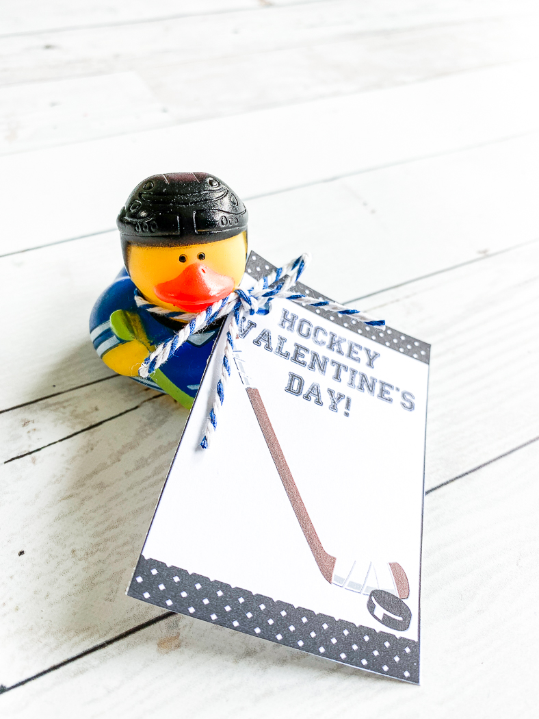 Free Printable Hockey Kids Valentines Cards - Everyday Party Magazine