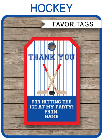 printable hockey tags