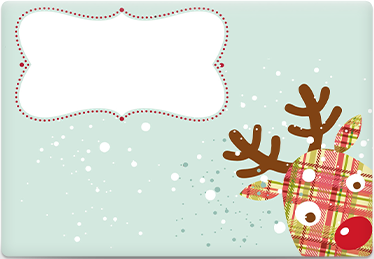 Free Printable Envelope Template - Happy holidays | Greetings Island