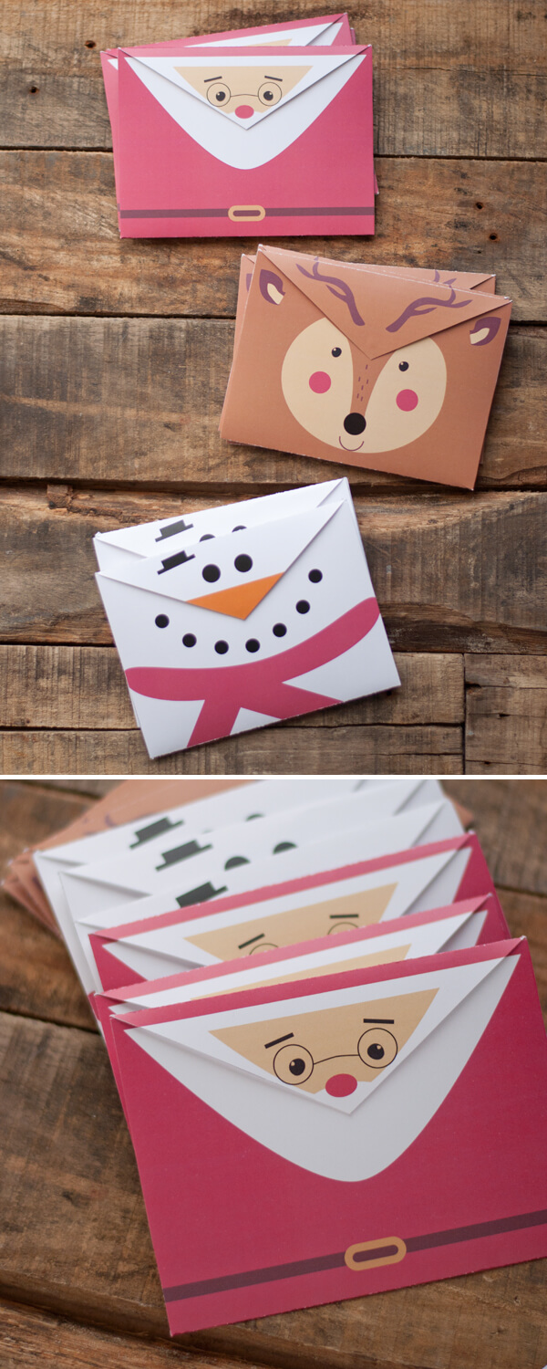 Printable Holiday Envelopes • this heart of mine