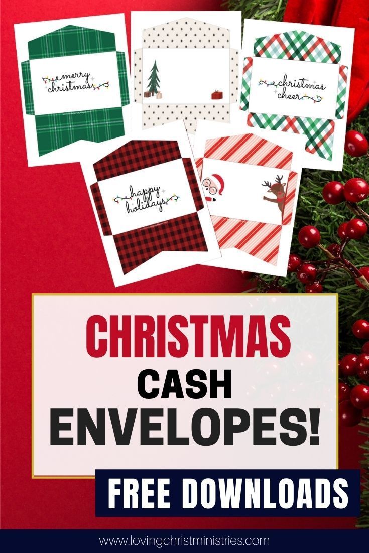 printable holiday envelopes
