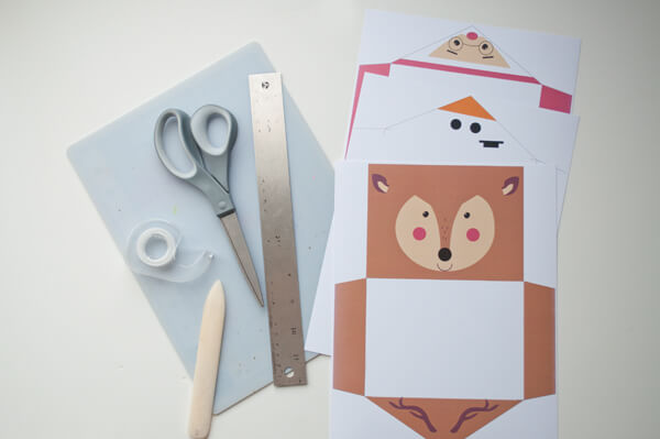 Printable Holiday Envelopes • this heart of mine