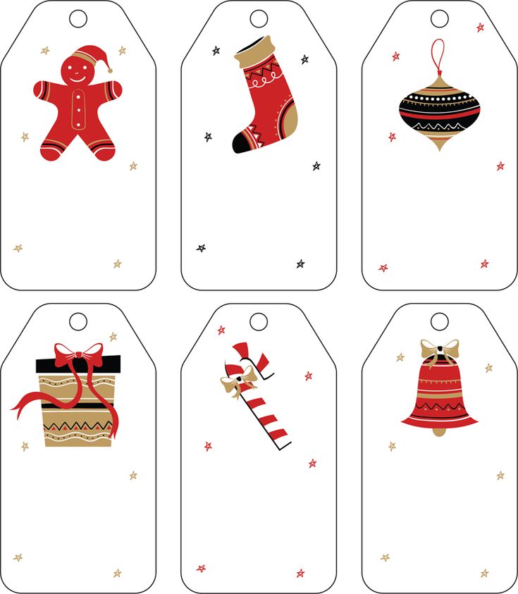 20 Free Christmas Gift Tag Templates