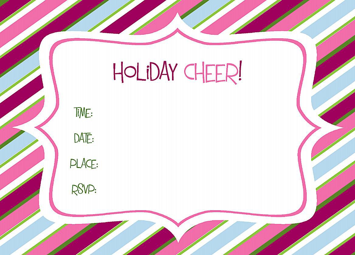 13 Free Christmas Party Invitations That You Can Print