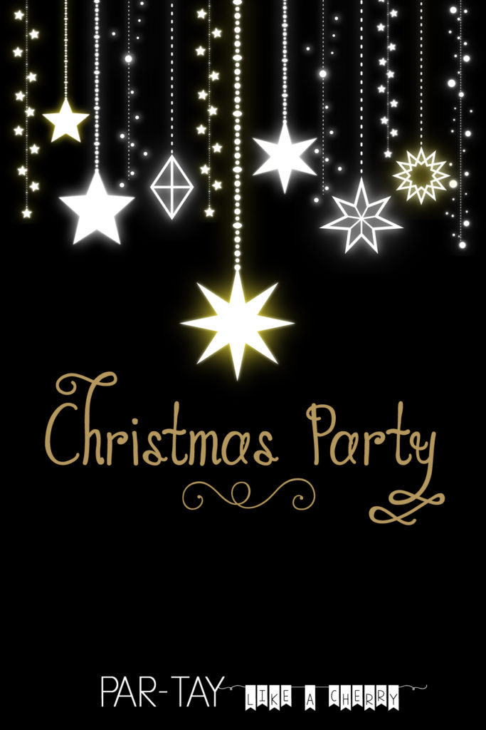 Free Christmas Party Invitation - Party Like a Cherry
