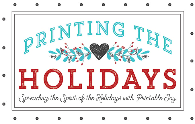 Printing the Holidays: Free Printable Holiday Greeting Card