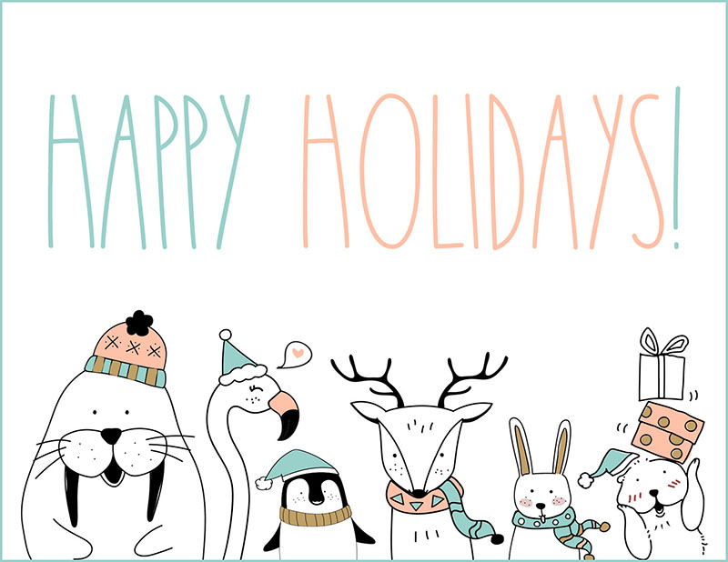 Fabulous Free Printable Christmas &  Holiday Cards - The Cottage Market