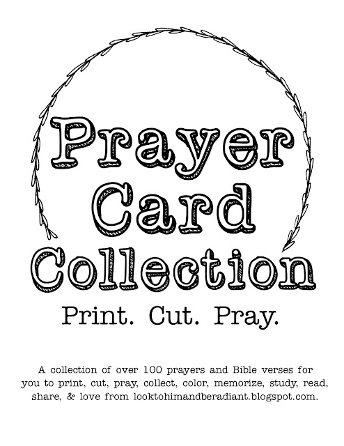 Look to Him and be Radiant: Free ebook for you! {Print. Cut. Pray ...