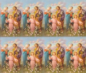 Sacco Company > Printable Holy Cards > HOLY FAMILY PRINTABLE HOLY CARD