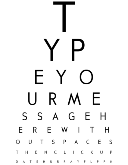 Free Eye Chart Maker - Create Custom EyeCharts Online
