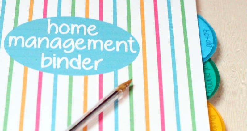 Home Management Binder - FREE Printables - The Gracious Wife