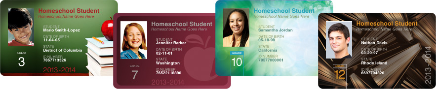 printable homeschool id cards