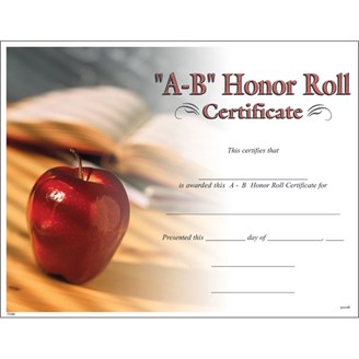 printable honor roll awards