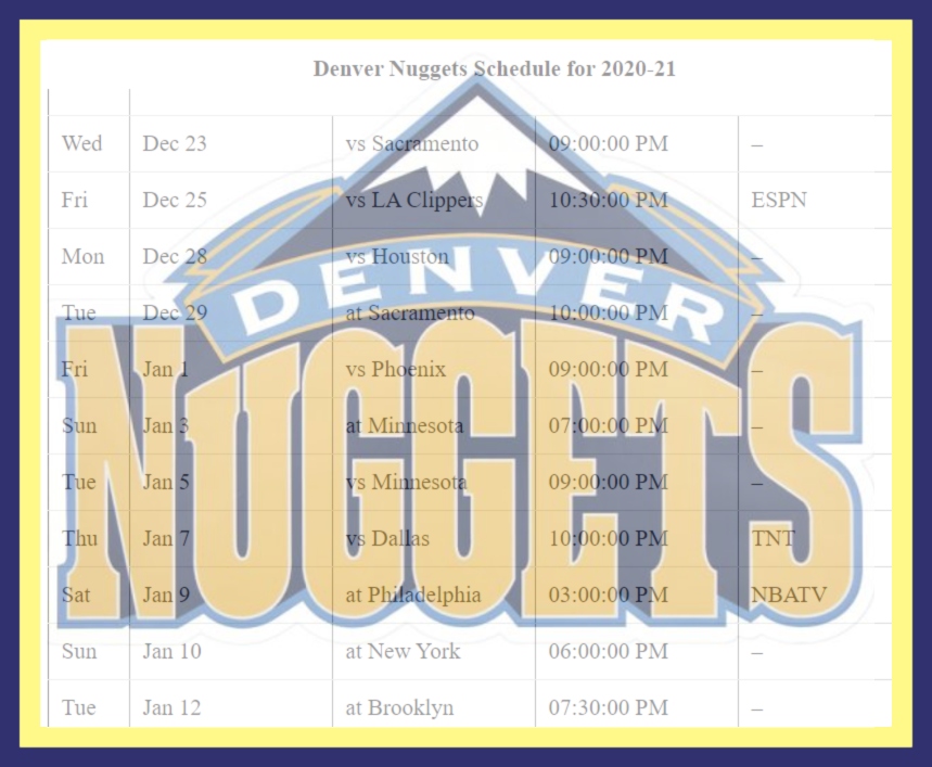 Team Schedule Template - 17