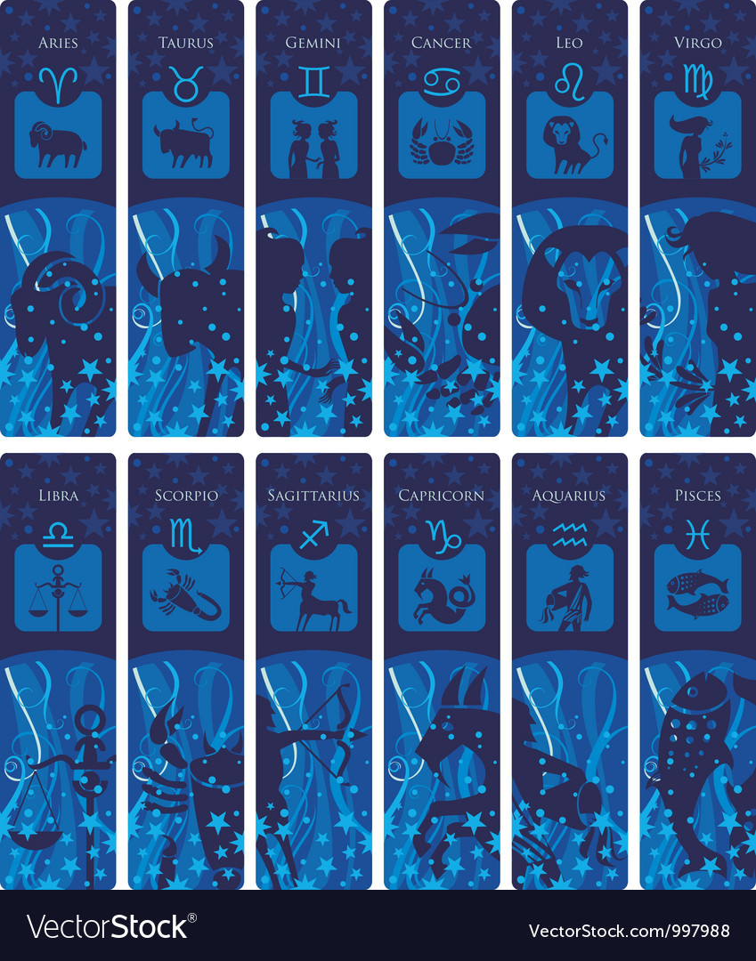 printable horoscope bookmarks