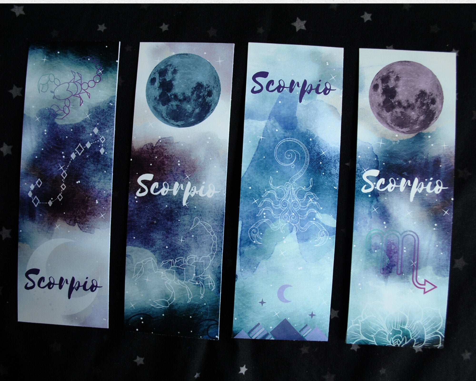 printable horoscope bookmarks
