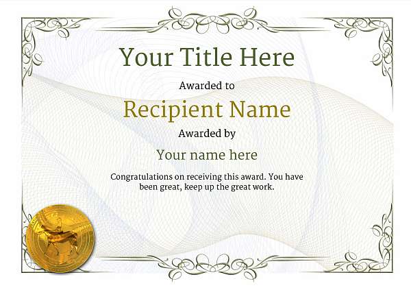 Free Horse Riding Certificate templates - Add Printable Badges ...
