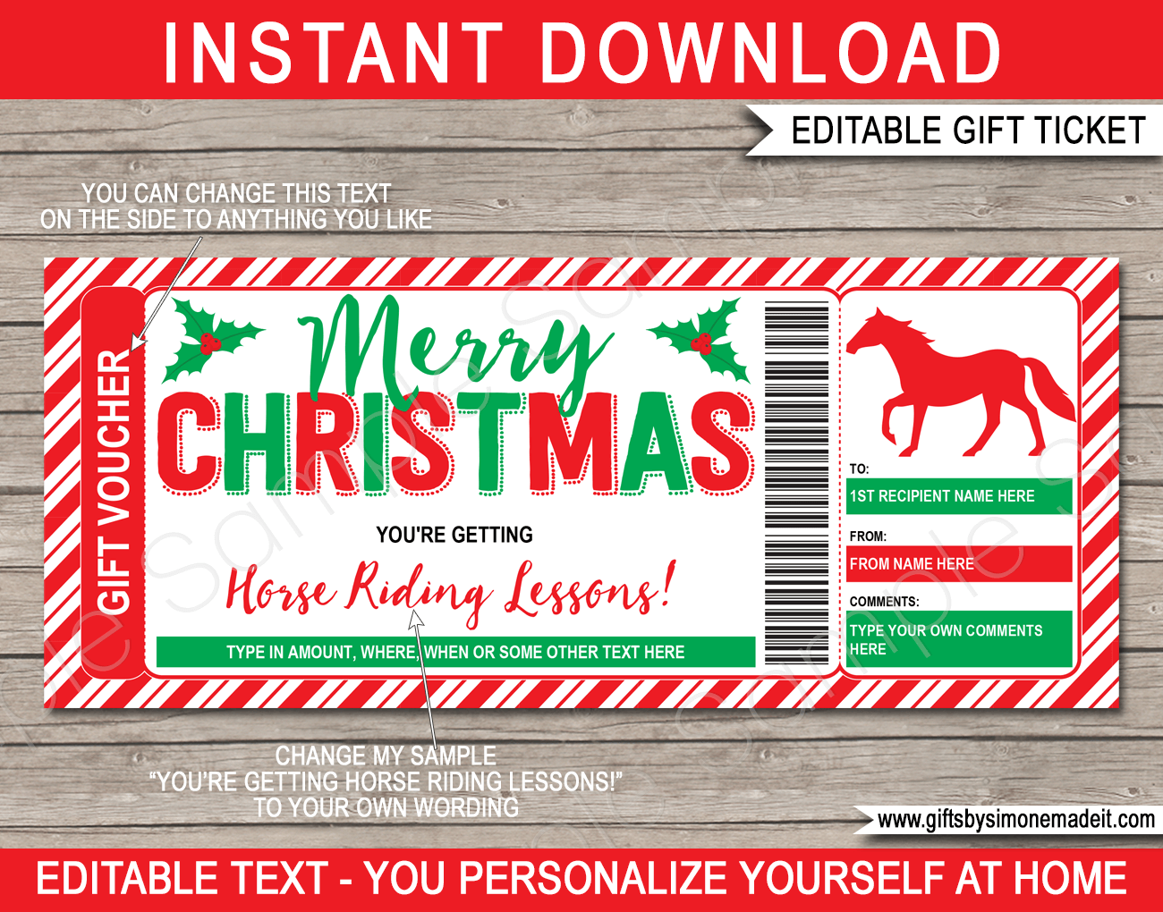 printable horse certificates