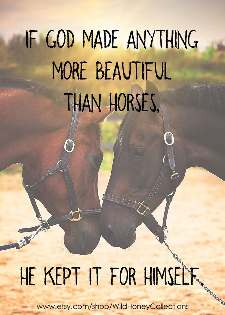Horses Printable Wall Art | If God Made Anything More Beautiful ...