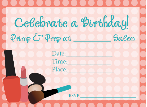 printable hot tub party invitations