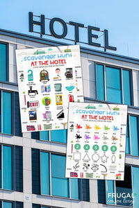 Family Fun Hotel Scavenger Hunt Lists for Travel - Frugal Coupon ...