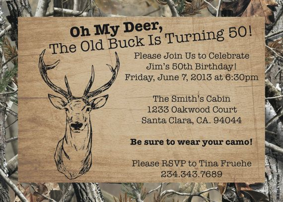 Camo Birthday Invitations Ideas
