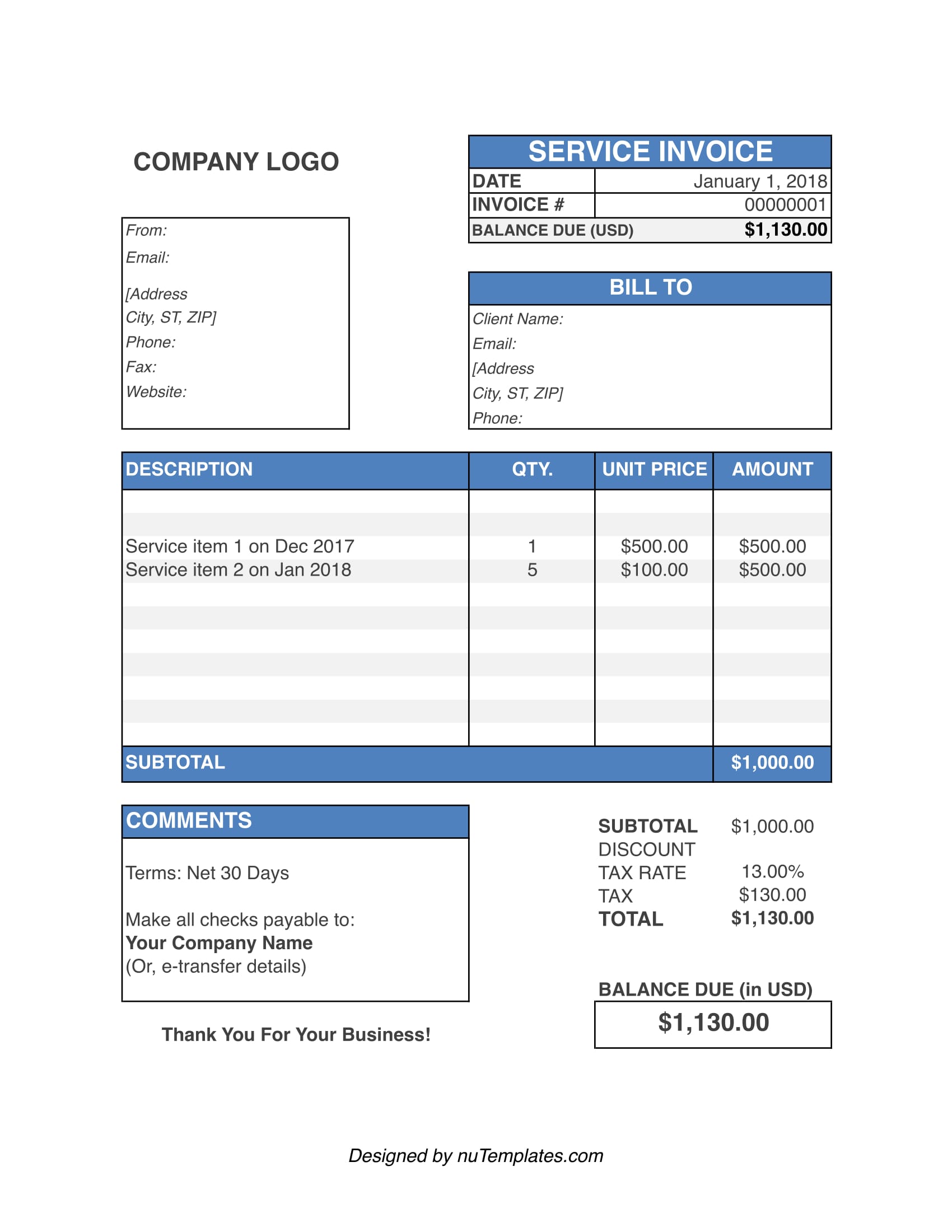 hvac-invoice-template-hvac-invoices-nutemplates-worksheets-library for Free Printable Hvac Invoice Template HVAC Invoice Template - HVAC Invoices | nuTemplates - Worksheets Library for Free Printable Hvac Invoice Template