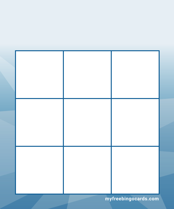 Good &  Bad Hygiene Bingo