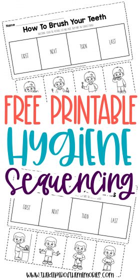 printable hygiene worksheet for adults