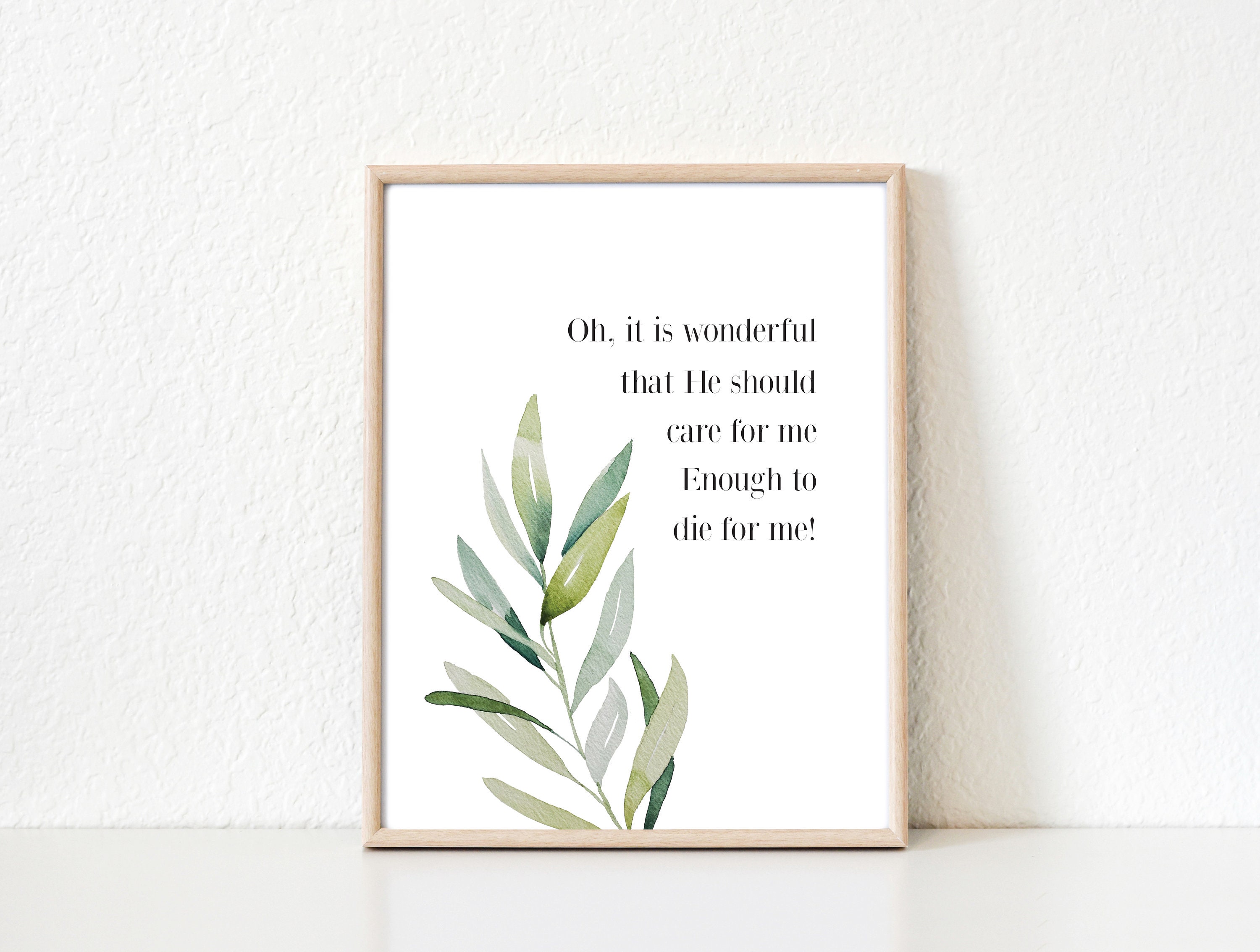 I Stand All Amazed, Hymn Print, Religious Easter Decor, Easter ...