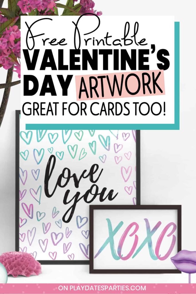8 Valentines Day Mini Sign Free Printables