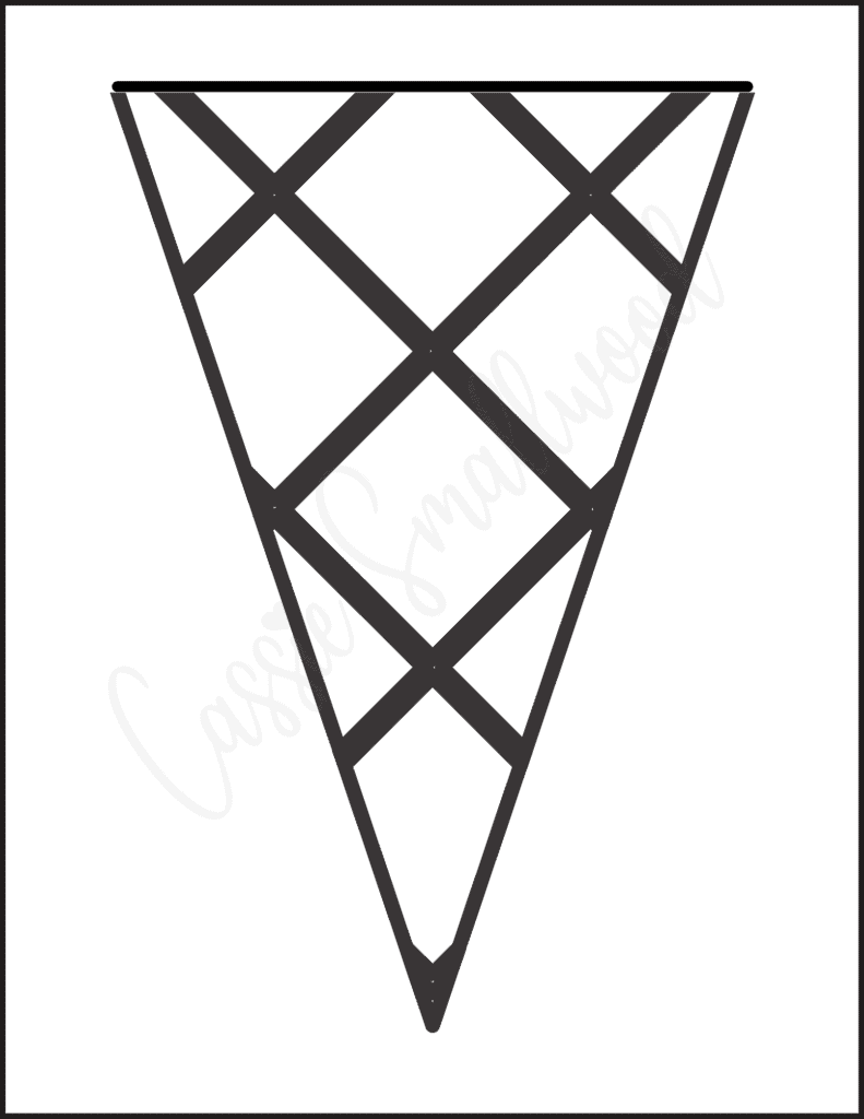 printable ice cream cone images