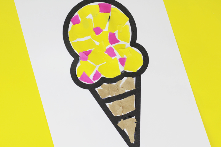 Free Ice Cream Cone Template (Printable PDF) - Crafts on Sea