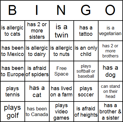 Icebreaker Bingo Cards - Free, printable, and available for ...