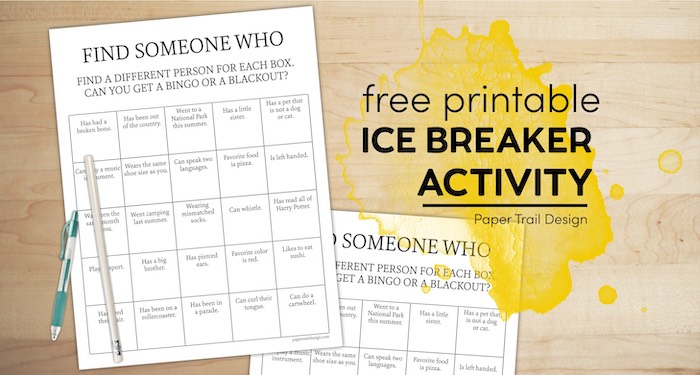 printable icebreaker bingo cards