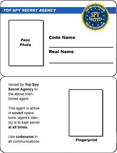 printable identity cards