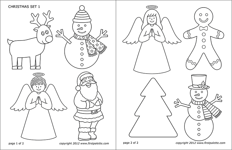 printable images for christmas