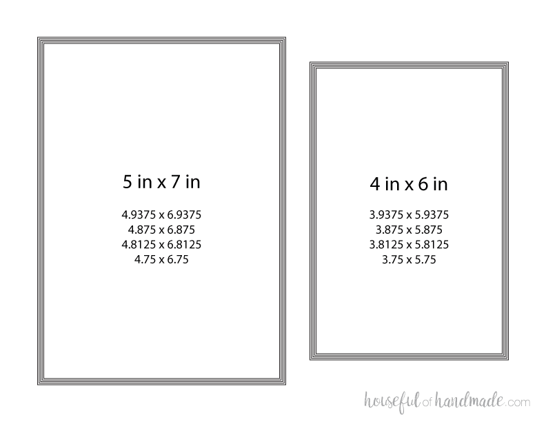 DIY Custom Photo Mats and Printable Watercolor Seashells ...