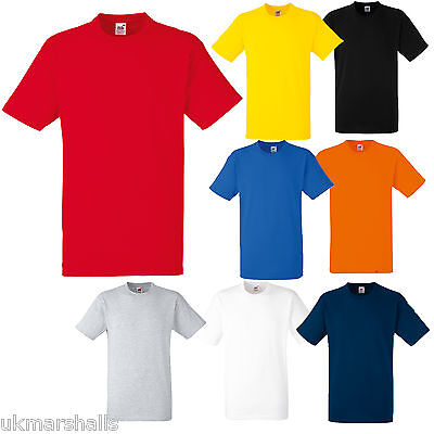 FOTL - Plain T Shirt Blank 8 Colours S M L XL XXL XXXL Blank Tee ...