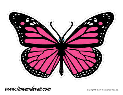 printable images of butterflies