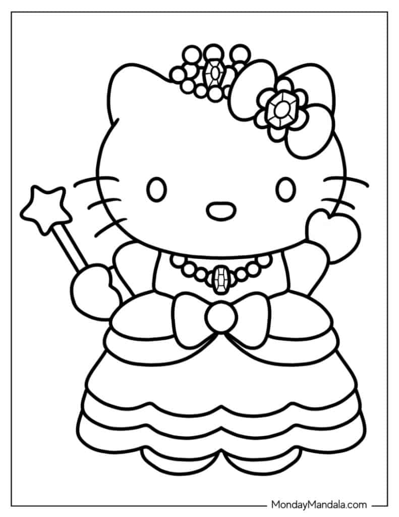 printable images of hello kitty